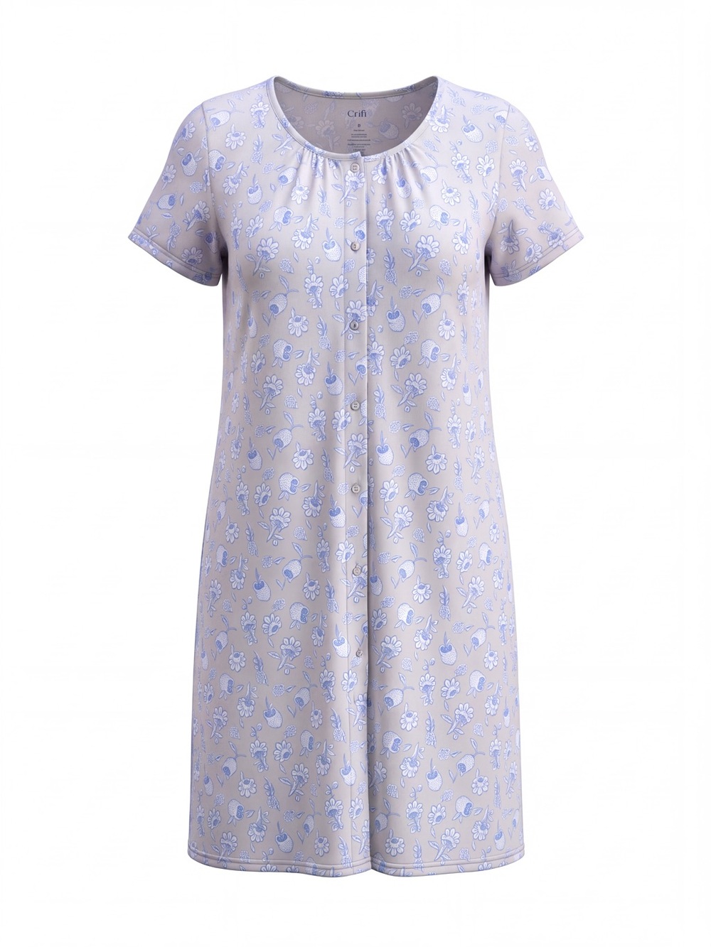 Croft & Barrow Floral Sleep Nightgown night shirt cottagecore prairie cotto
